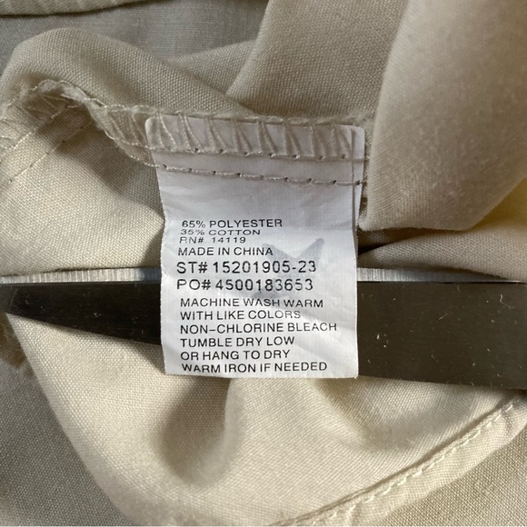 Vintage Ely Cattleman Pearl Snap Shirt Long Sleeve Men's Sz 16.5 34/ L - Picture 5 of 7